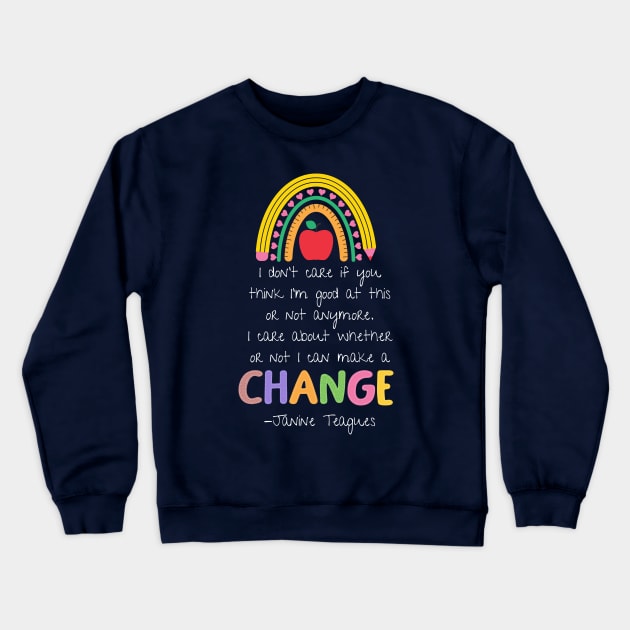 Change Crewneck Sweatshirt by hannahrlin